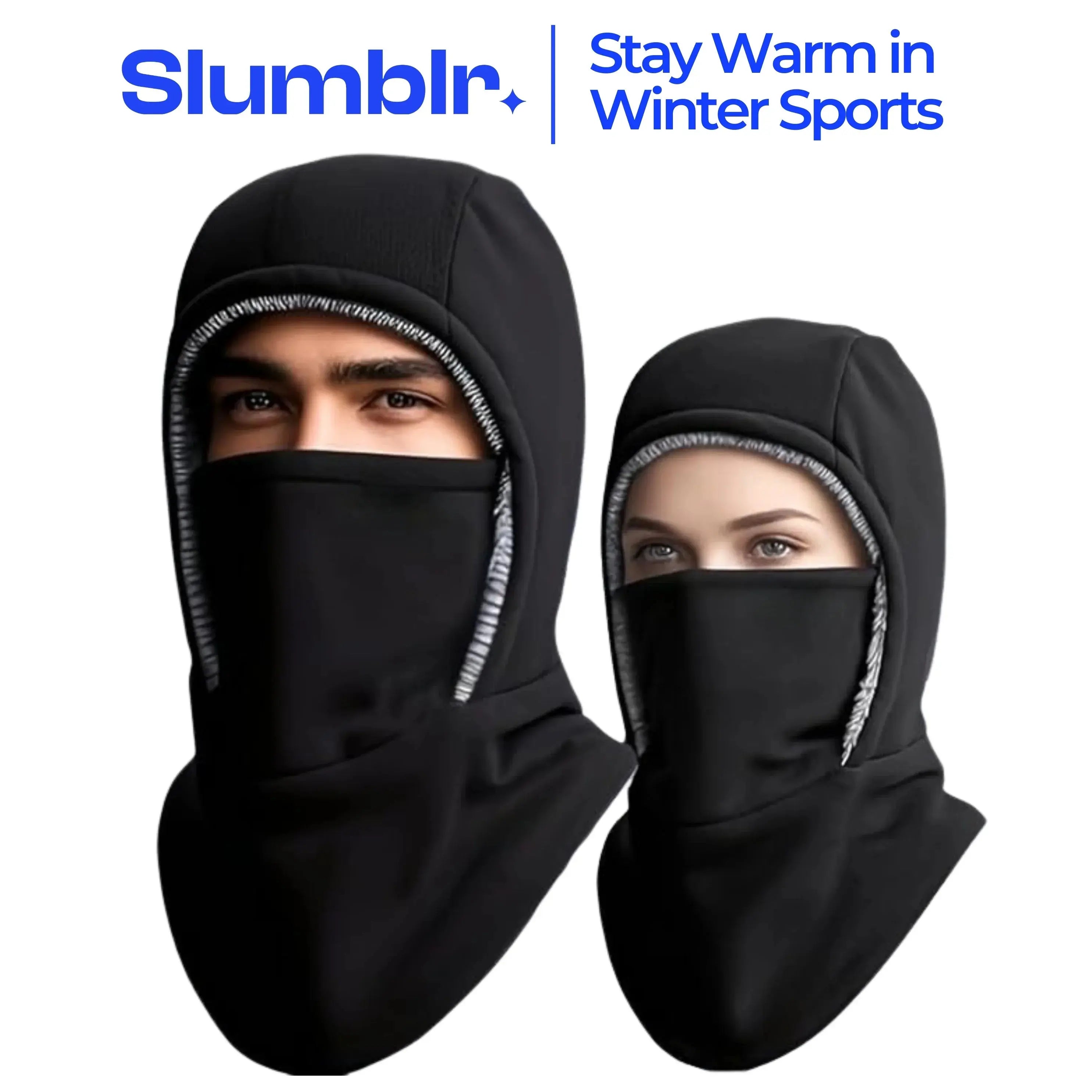 Slumblr® Fleece Balaclava Thermal Cycling Cap Slumblr