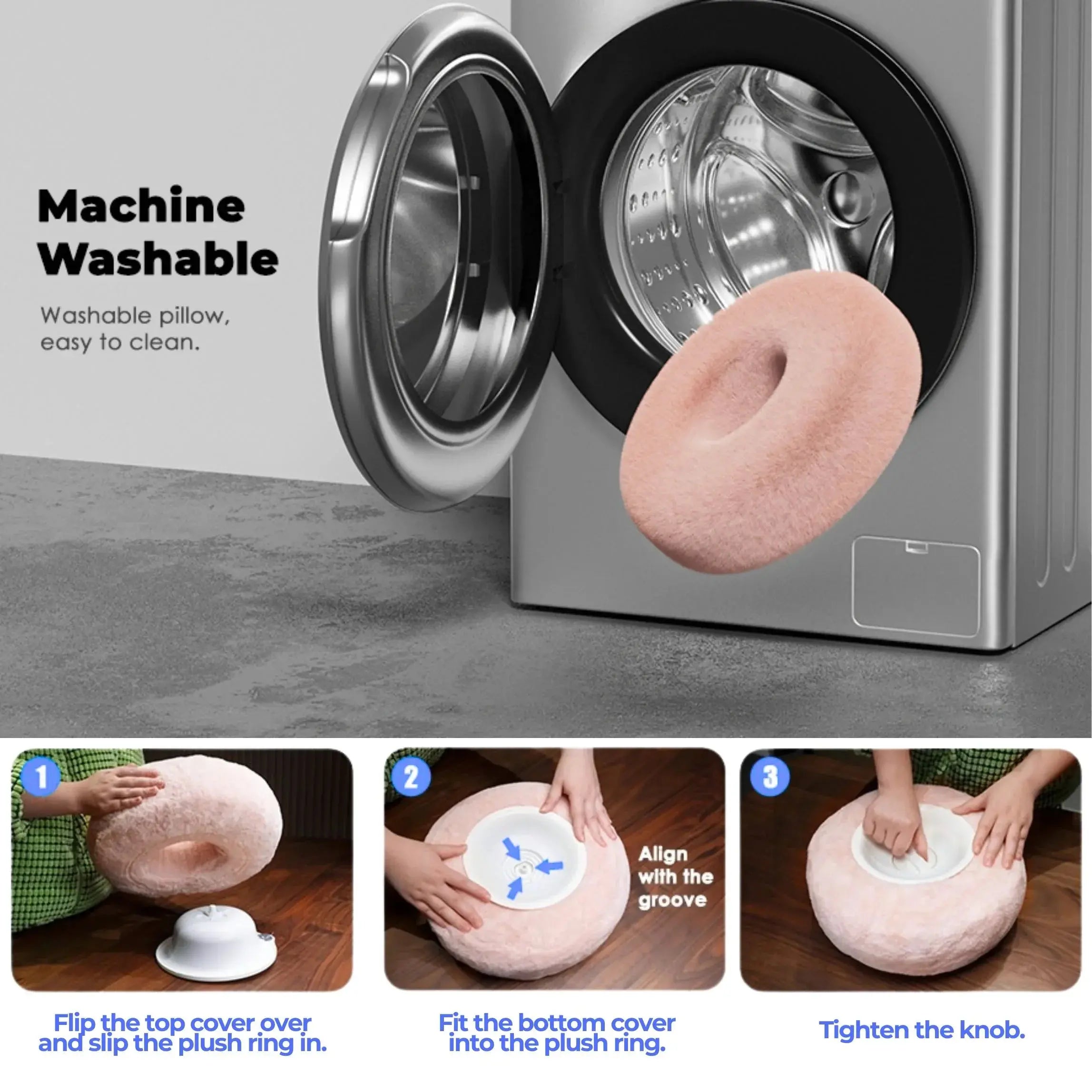 Slumblr® Plush Adjustable Device Pillow Stand Slumblr