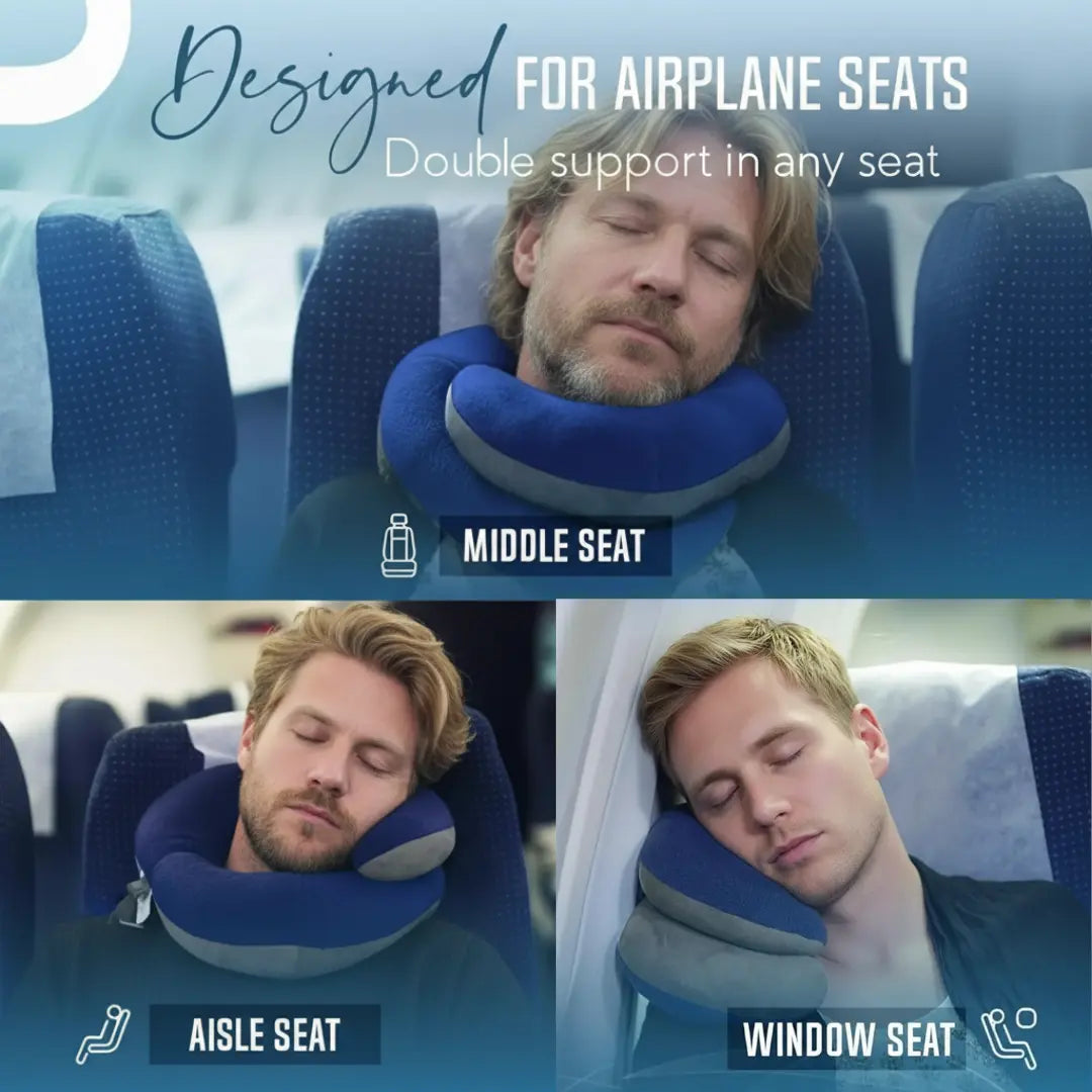 Slumblr® Double-Support Travel Neck Pillow Slumblr