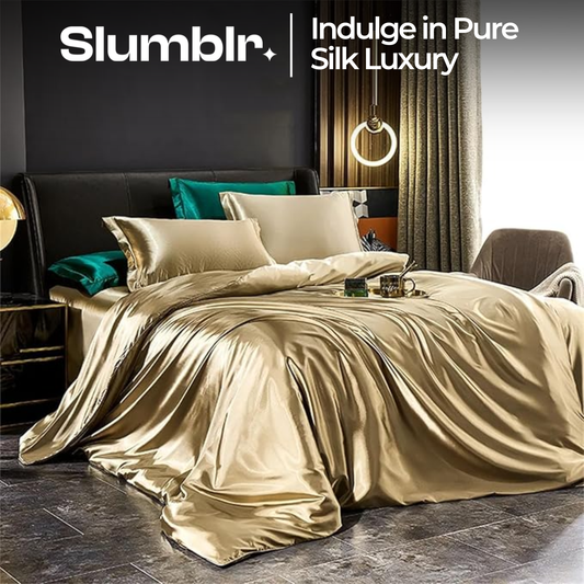 Slumblr® Luxury Mulberry Silk Bedding Set