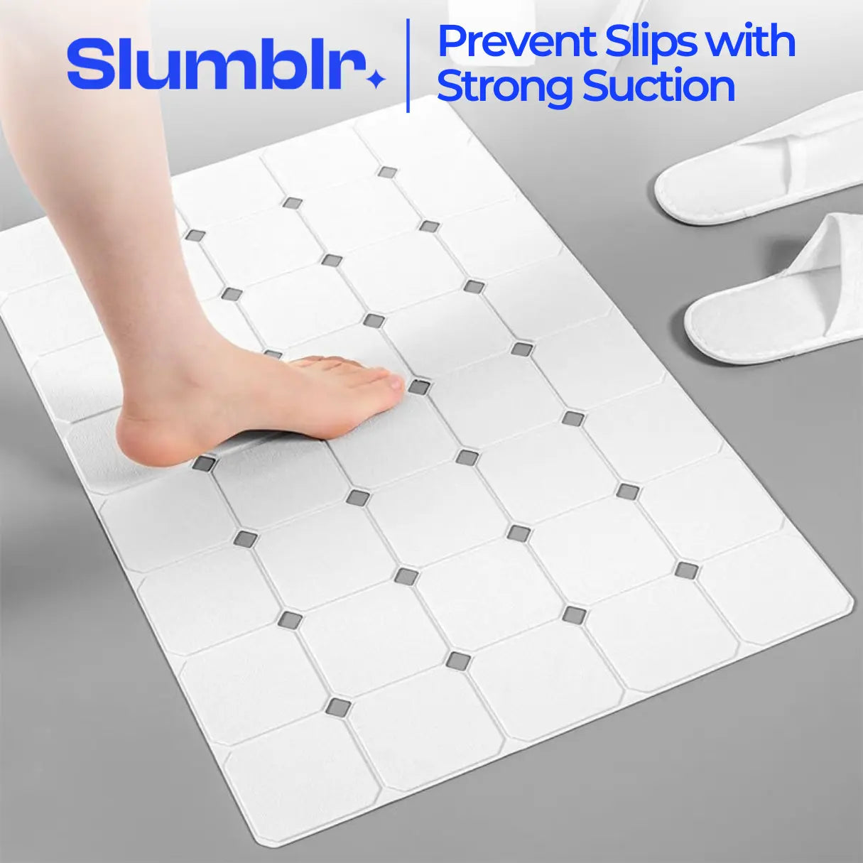Slumblr® Non Slip Silicone Bathtub Mat Slumblr
