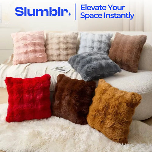 Slumblr® Faux Fur Pillow Cover