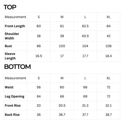 Slumblr® Heart Embroidered Short Sleeve Pajama Set