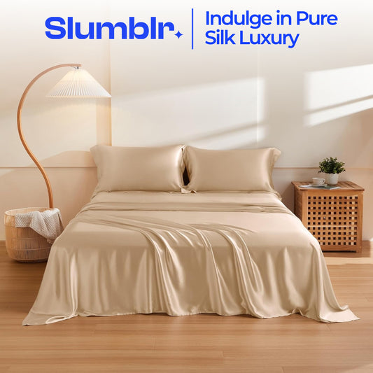 Slumblr® Luxury Mulberry Silk Bedding Set