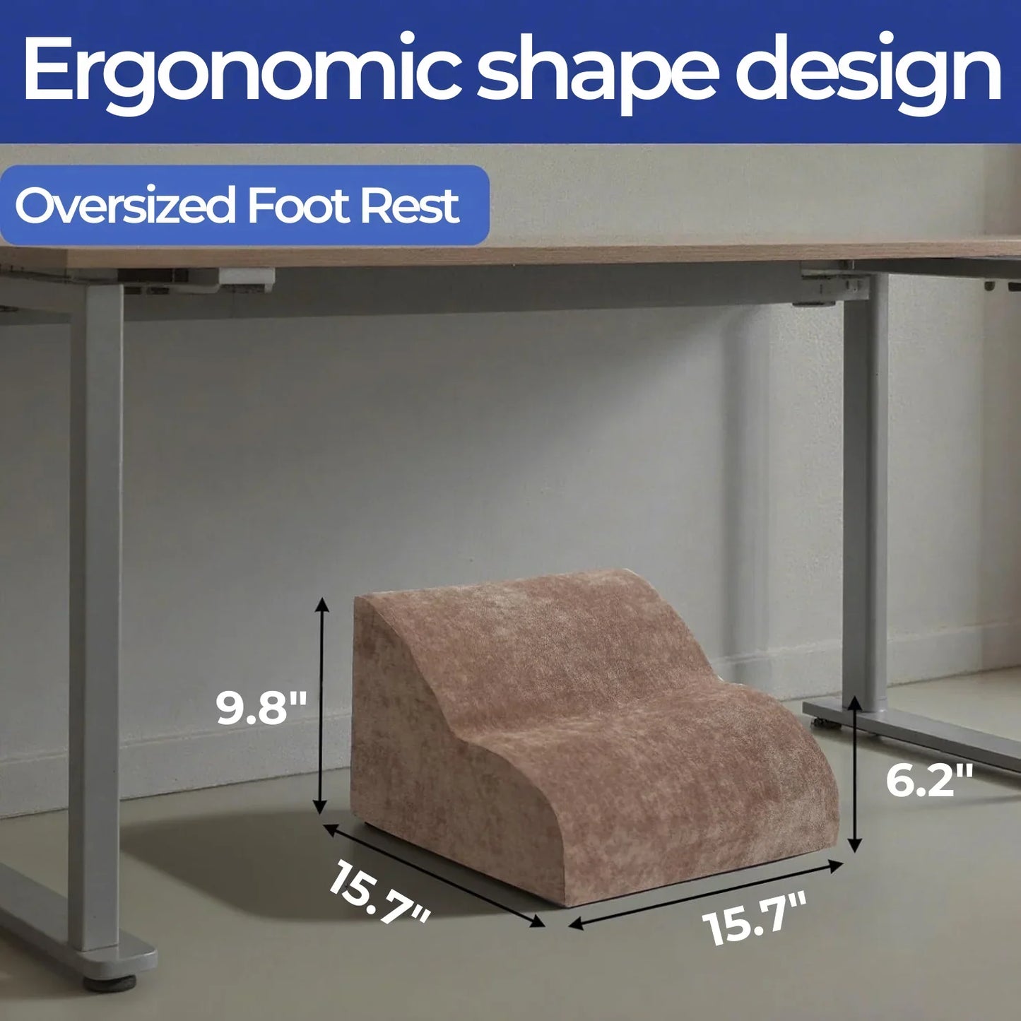 Slumblr® Adjustable Multi-Tier Footrest Stool