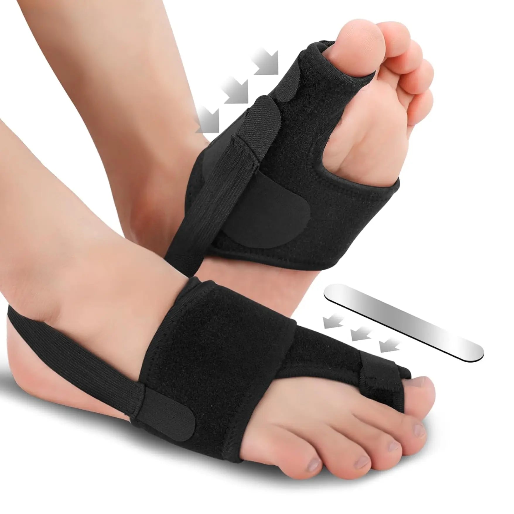 Slumblr® Bunion Corrector for Big Toe Straightener (2pcs) Slumblr