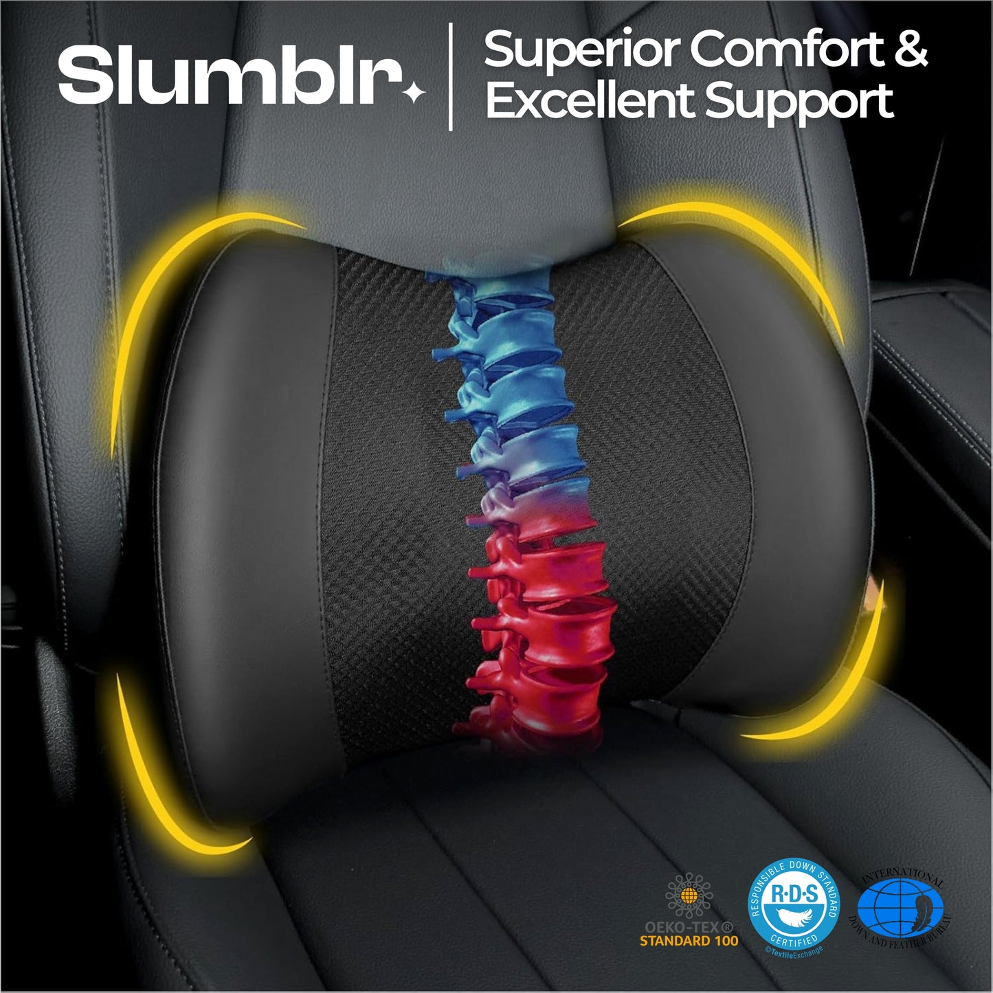 Slumblr® Superior Lumbar Support Cushion