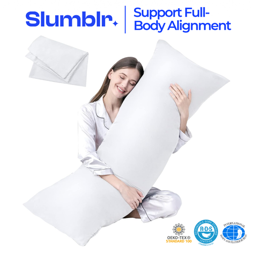 Slumblr® Breathable Large Body Pillow