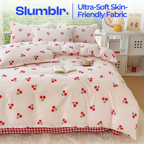 Slumblr® Pink Floral Duvet Cover