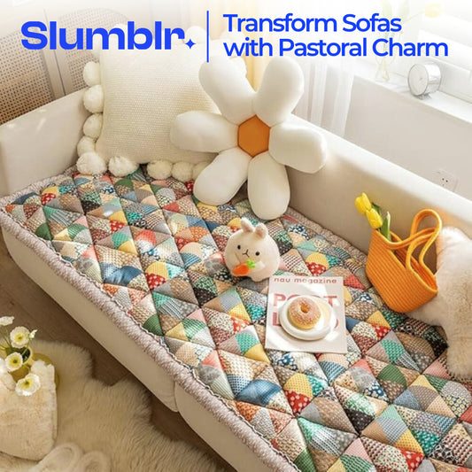 Slumblr® Warm Flower Pet Sofa Mat Blanket