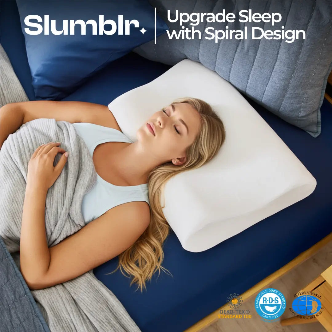 Slumblr® Contour Memory Foam Pillow Slumblr