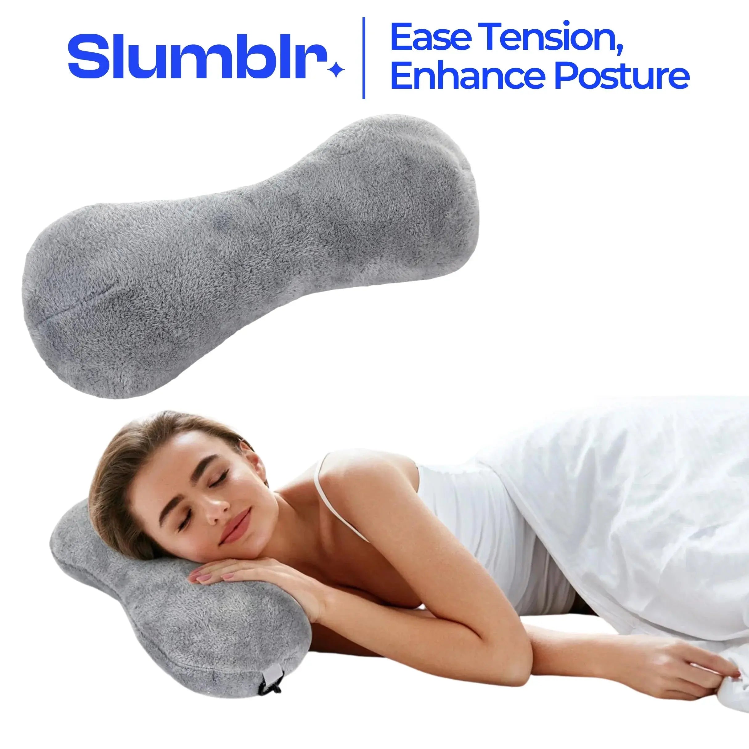 Slumblr® Plush Recliner Travel Cushion Slumblr