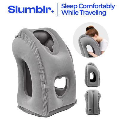 Slumblr® Travel Pillow Inflatable Headrest