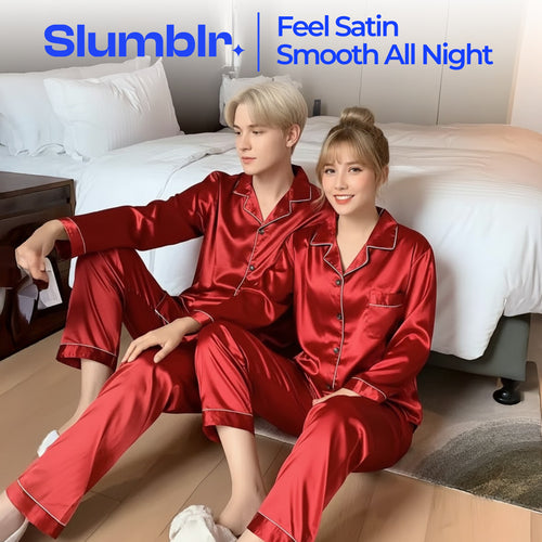 Slumblr® Silk Satin Pajama Set