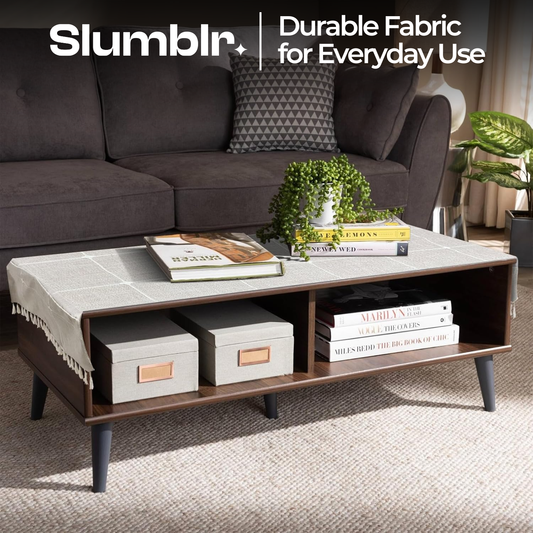 Slumblr® Coffee Table Cover with Pockets
