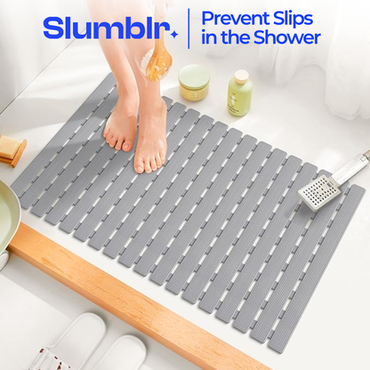 Slumblr® Non Slip Bathtub Mat with Drain Holes