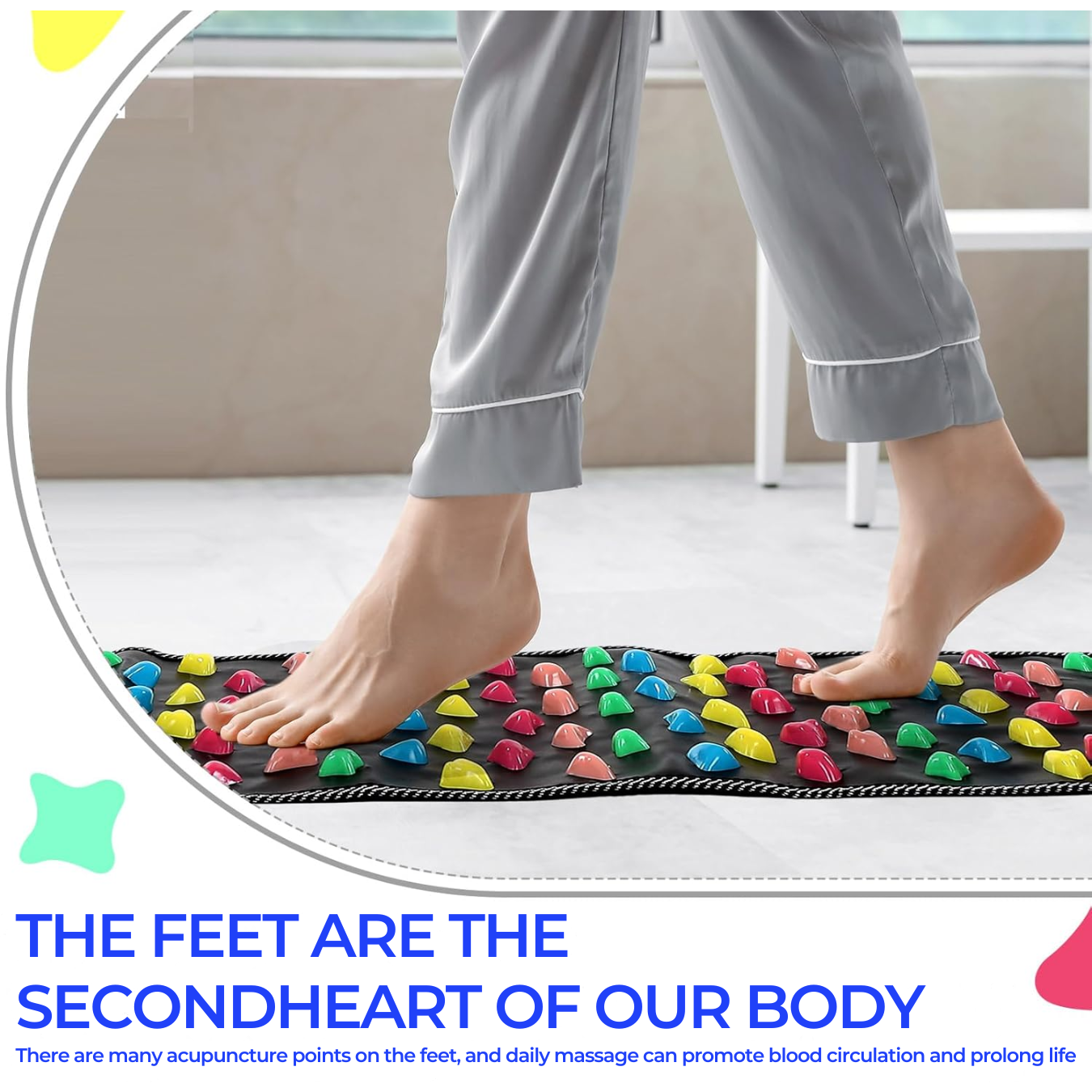 Slumblr® Cobblestone Massage Cushion Mat