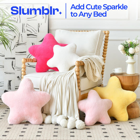 Slumblr® Plush Star Decorative Cushion