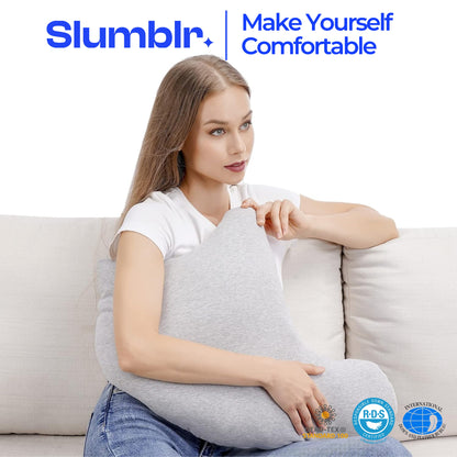 Slumblr® Ergonomic Recovery Support Pillow