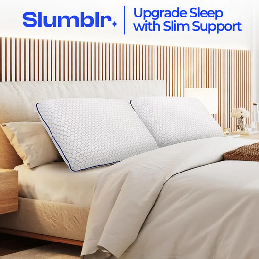 Slumblr® Ultra Thin Memory Foam Pillow Slumblr