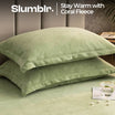 Slumblr® Coral Fleece Winter Pillowcase (2pcs) Slumblr