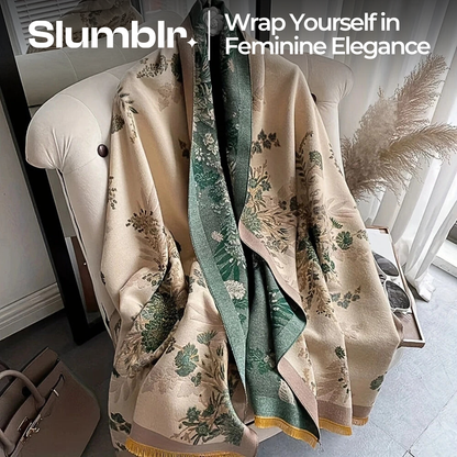 Slumblr® Floral Cashmere-Feel Winter Scarf