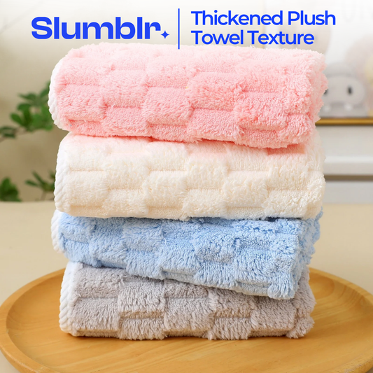Slumblr® Pure Soft Fleece Towels (2 Pcs)