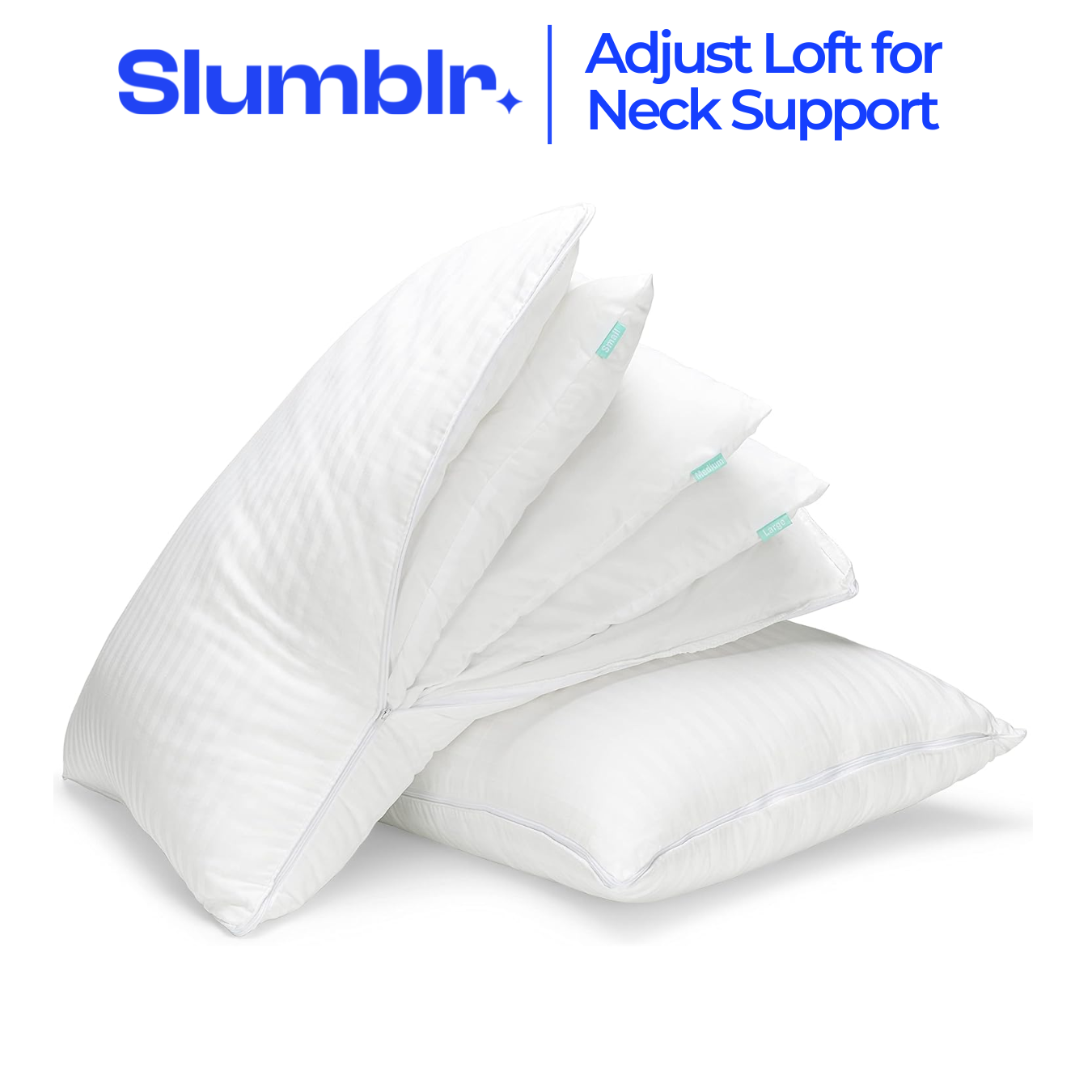 Slumblr® Luxury Cooling Bed Pillows