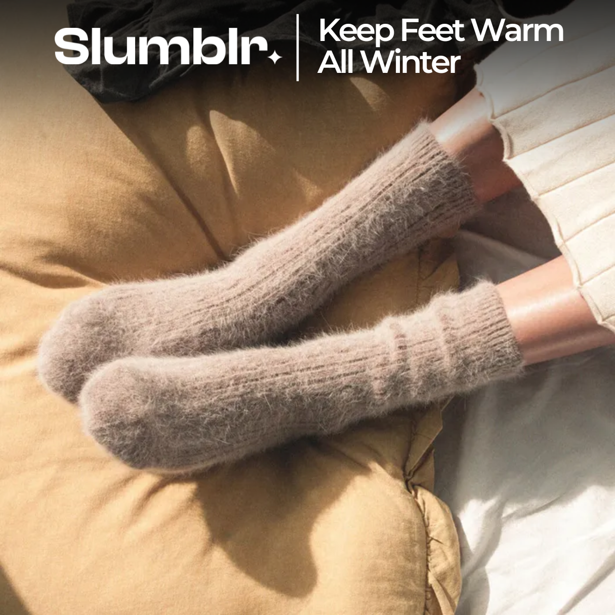 Slumblr® Women’s Cashmere Wool Socks (5 Pairs)