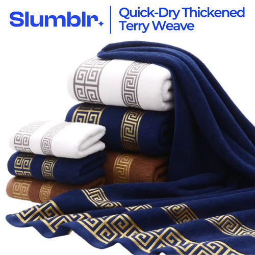 Slumblr® Cotton Bath Towel Set (2 Pcs)