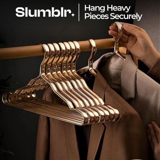 Slumblr® Gold Metal Hangers Set (10pcs)