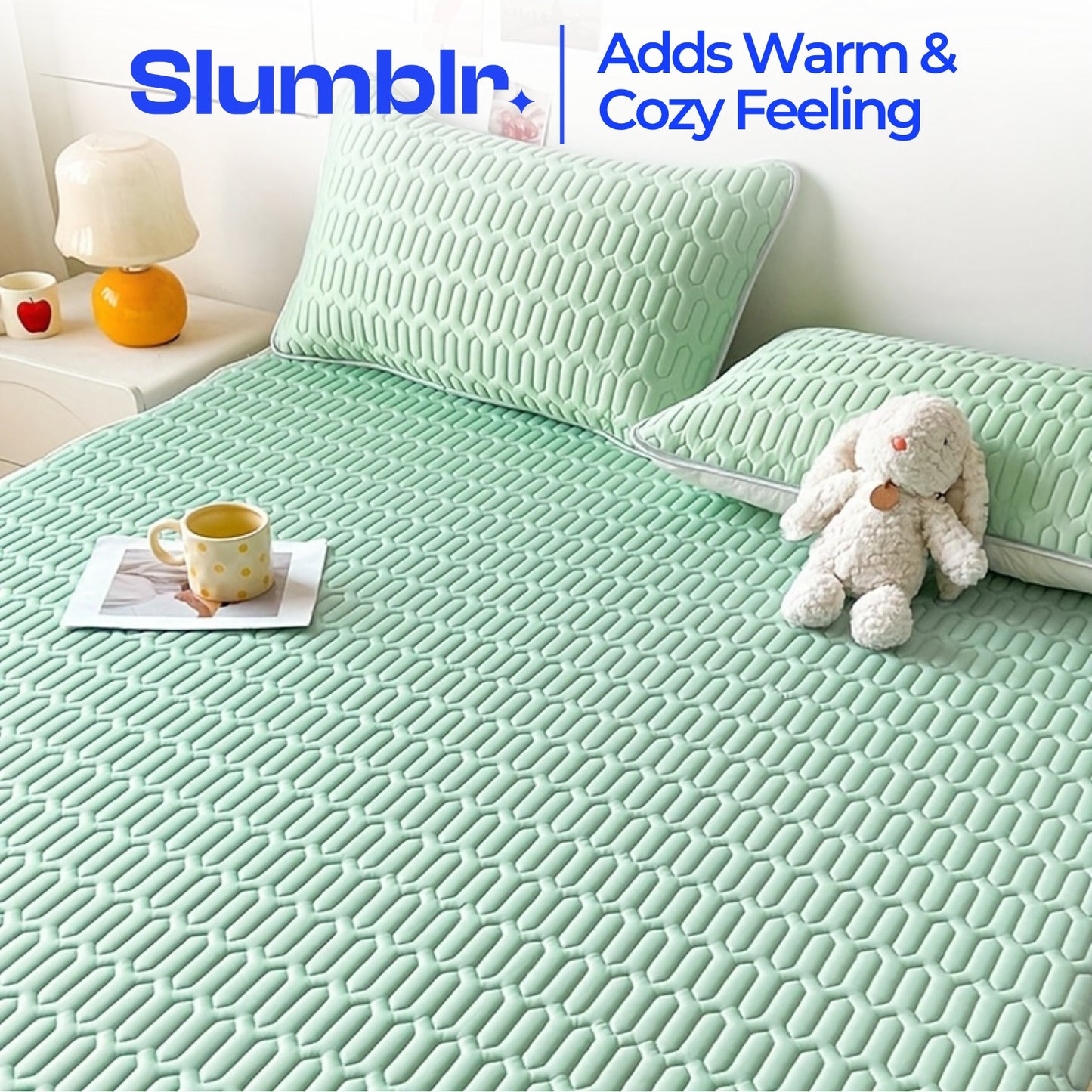 Slumblr® Lightweight Bedspreads Quilt Set for All Seasons