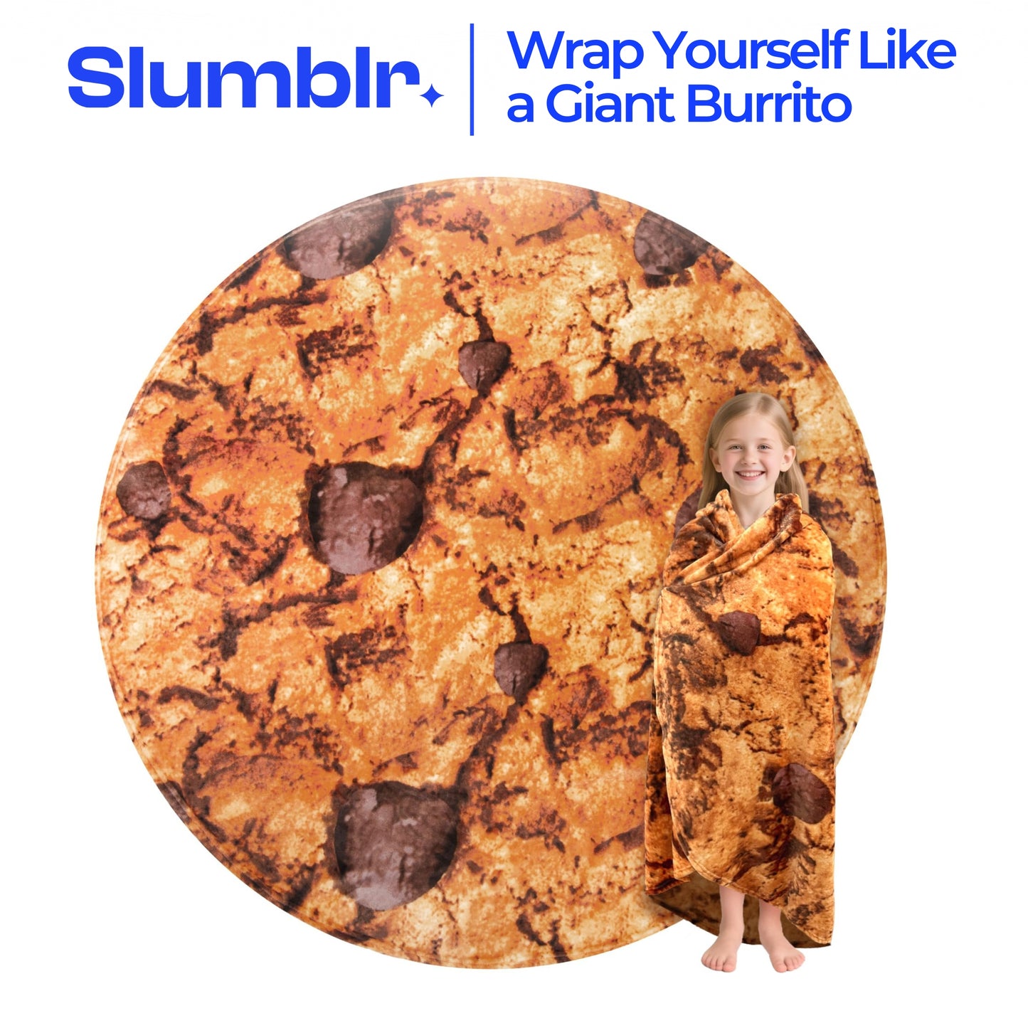 Slumblr® Giant Pizza Fleece Blanket Flannel