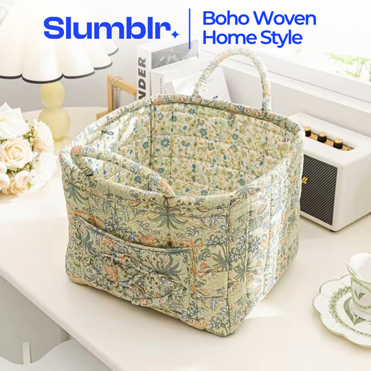 Slumblr® Boho Fabric Storage Basket