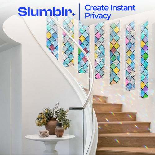 Slumblr® Rainbow Privacy Window Film