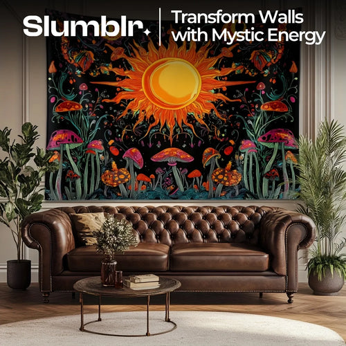 Slumblr® Star & Moon Embroidered Constellation Tapestry