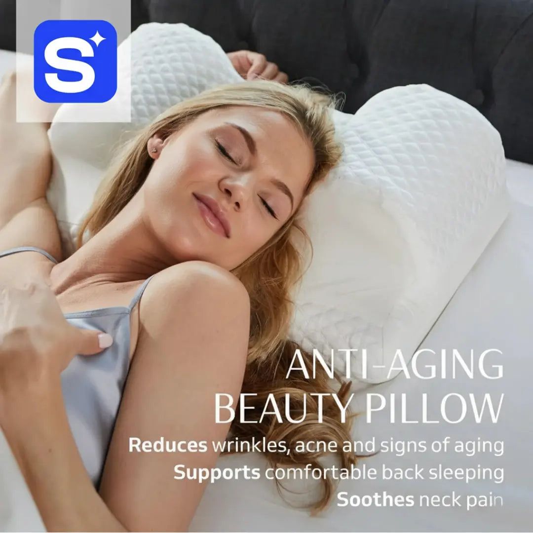 Slumblr® Ergonomic Memory Foam Pillow Contour Cooling