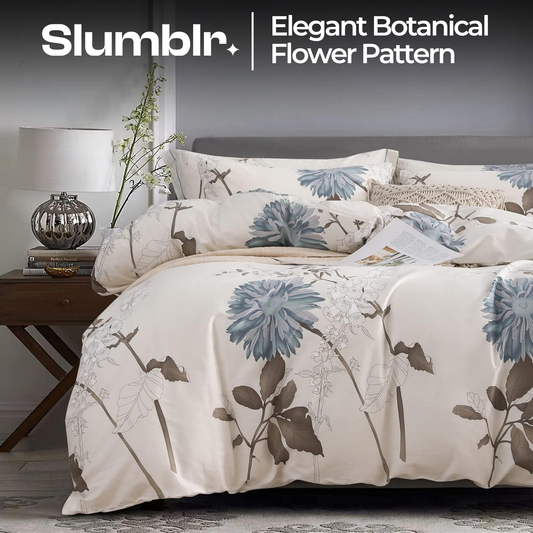 Slumblr® Cotton Botanical Bedding Set (4pcs)
