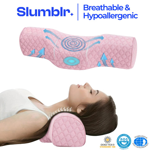 Slumblr® Premium Memory Foam Sleep Support Pillow