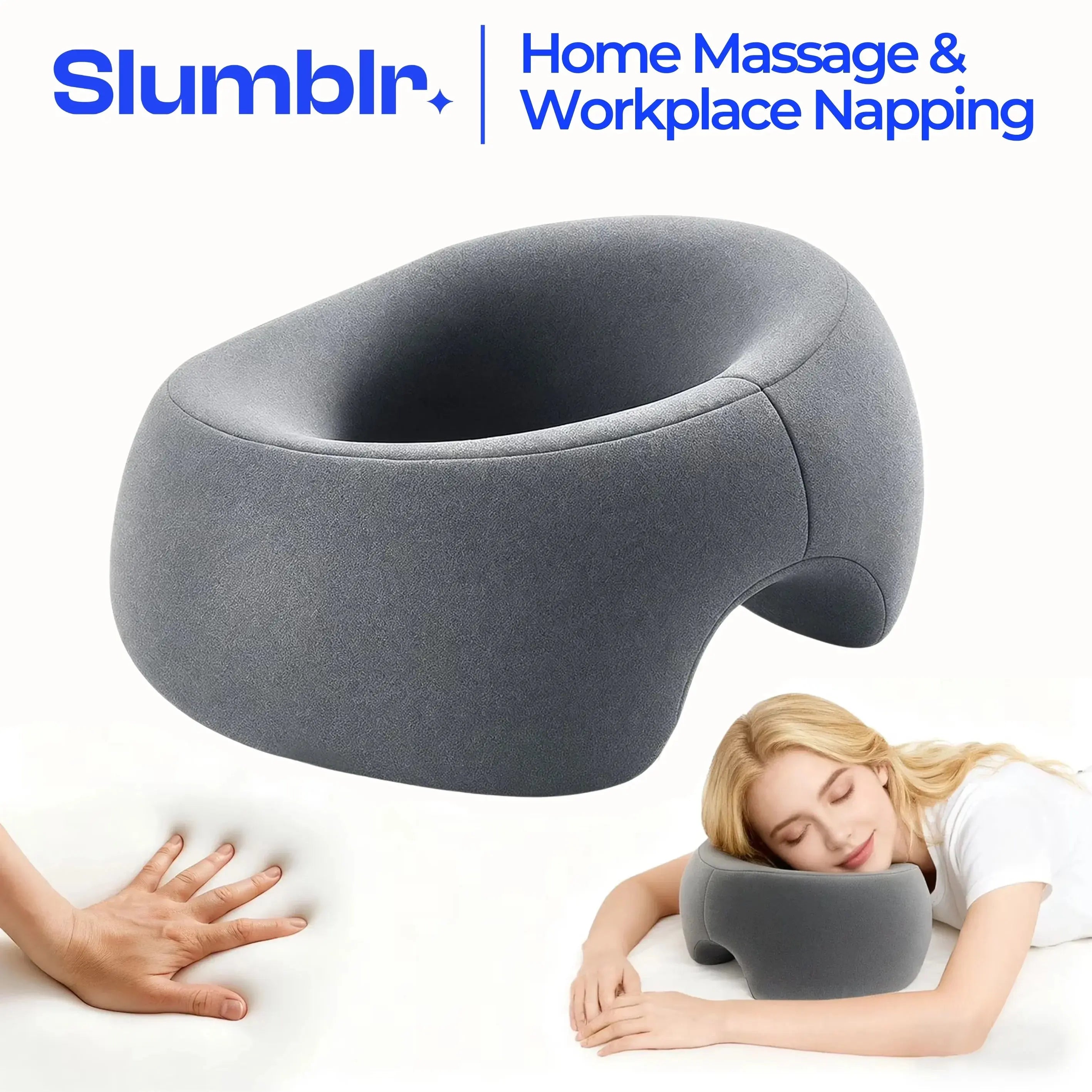 Slumblr® Breathe Easy Face Down Pillow Slumblr