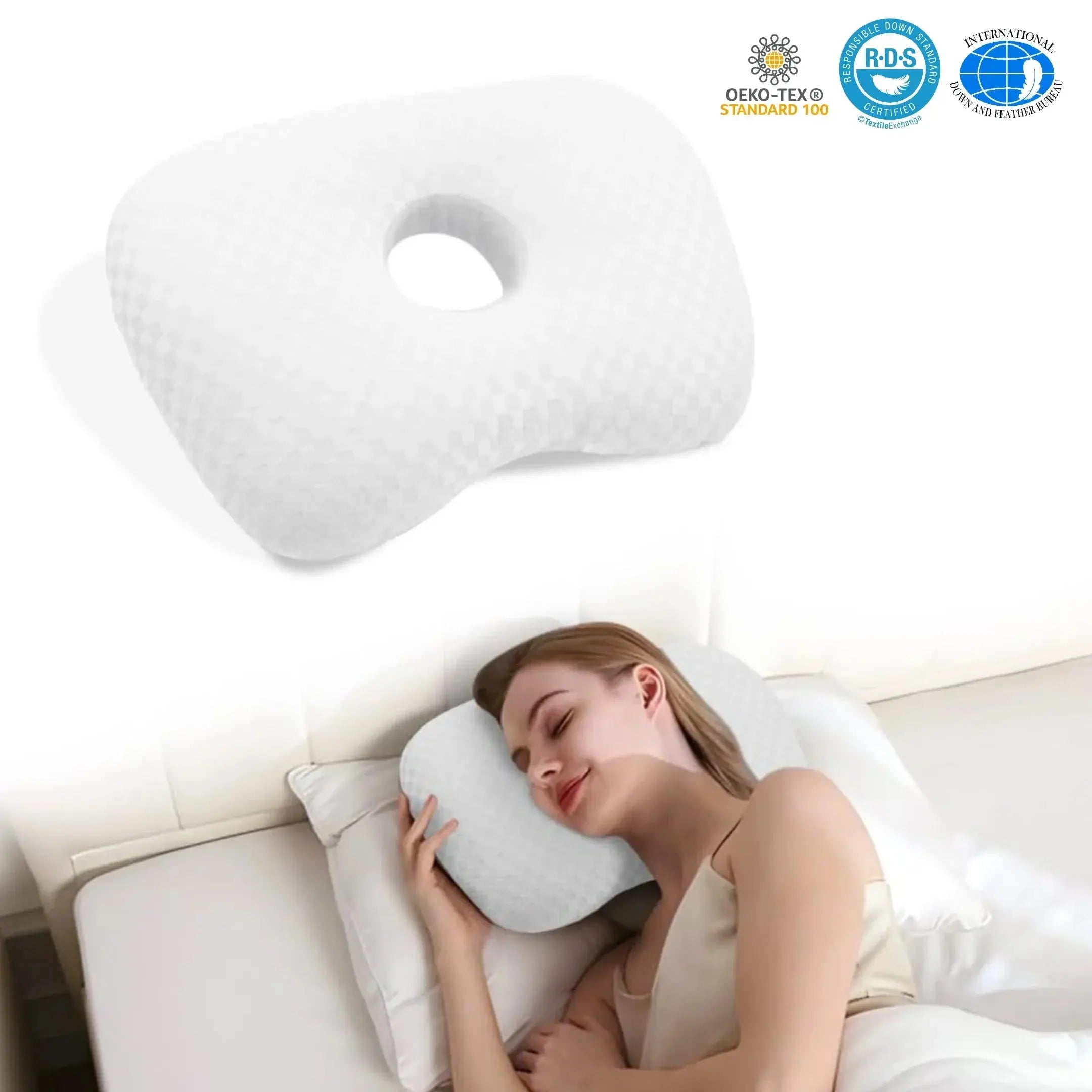 Slumblr® Adjustable Ear Support Pillow Slumblr