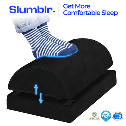 Slumblr® Adjustable Ergonomic Under-Desk Footrest