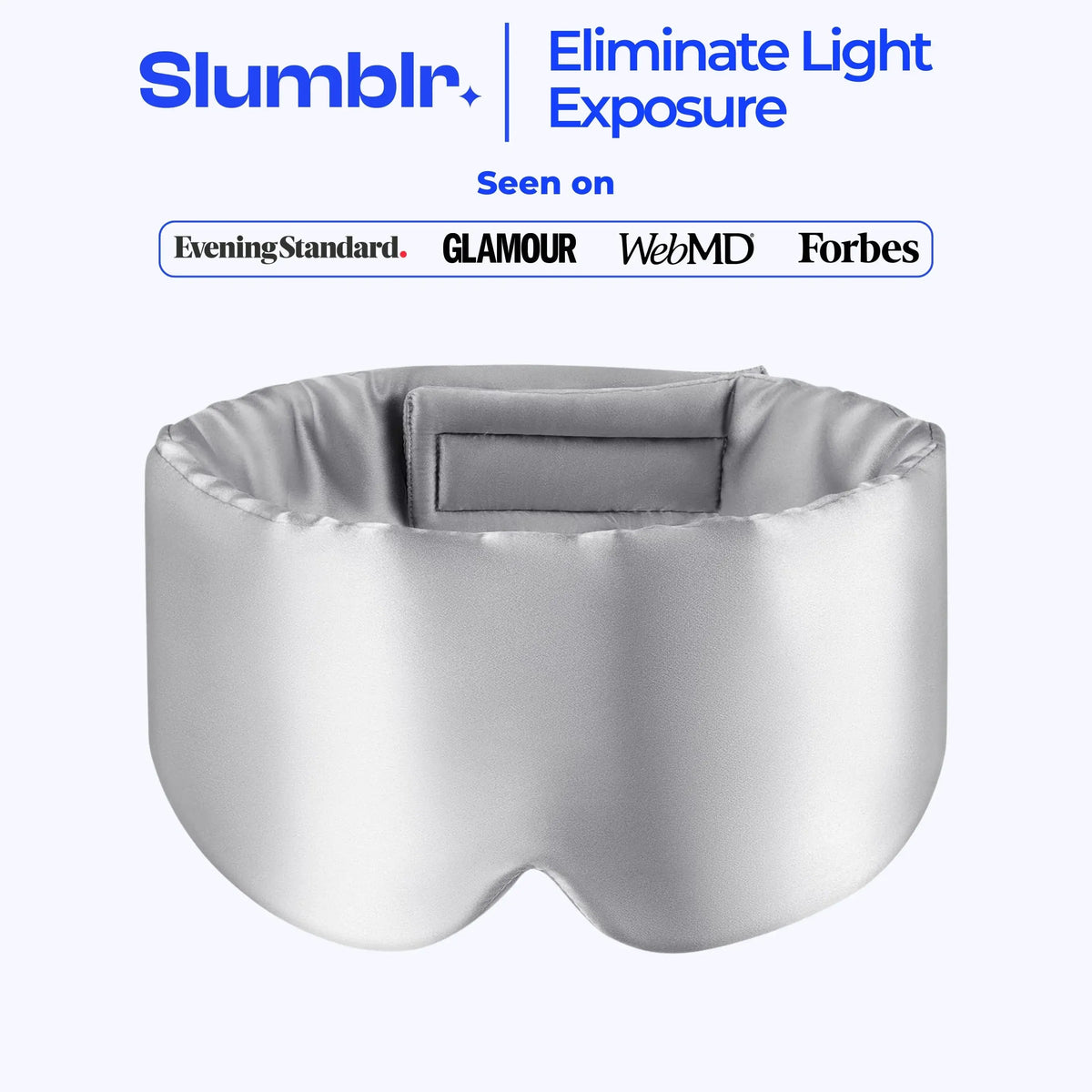Silky Deep Sleep Mask | Light Blocking Ultra Soft Comfort