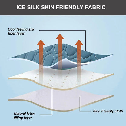 Slumblr® Cool Silk Reading Pillow with Pockets