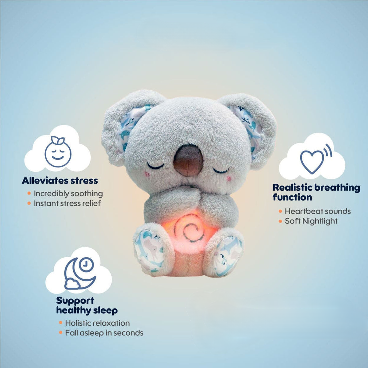 Slumblr® Breathing Otter Plush Musical Toy