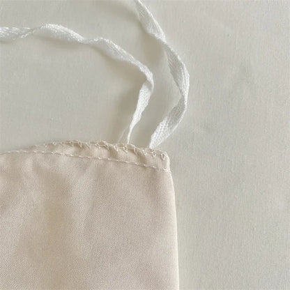 Three-dimensional Pinch Pleated Crafts Double Duvet Cover Set 220x240 Solid Twist Flowers King Size Bedding Set Quilt Cover Set