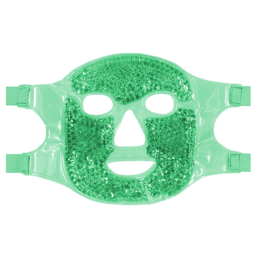 Gel Cooling Ice Face Eye Mask Facial Mask Hot Cold Compress Pack Gel Beads Cold Face Eye Mask Ice Pack,Compress Sleeping FaceSPA