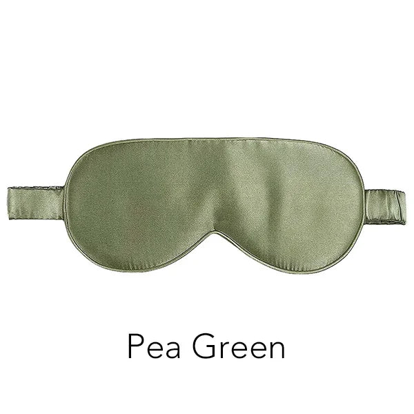 100% Mulberry Silk Sleep Mask for Man and Woman Eye Cover Large Blindfold for Total Blackout Size 20X8.5cm