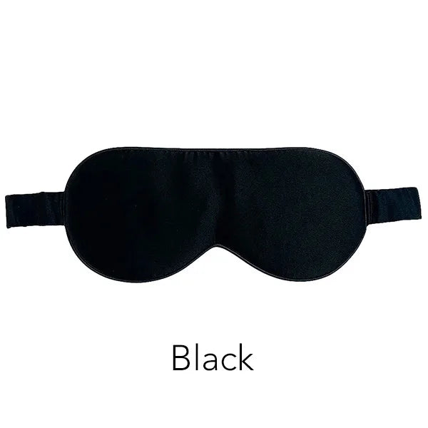 100% Mulberry Silk Sleep Mask for Man and Woman Eye Cover Large Blindfold for Total Blackout Size 20X8.5cm