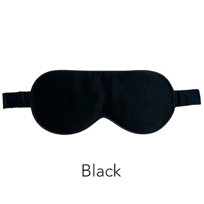 100% Mulberry Silk Sleep Mask for Man and Woman Eye Cover Large Blindfold for Total Blackout Size 20X8.5cm